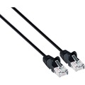 Intellinet Network Solutions Black CAT-6 UTP Slim Network Patch Cable with Snagless Boots (1.5') 742078